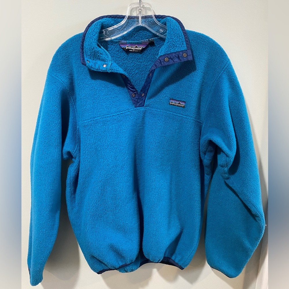 Patagonia pull over fleece
